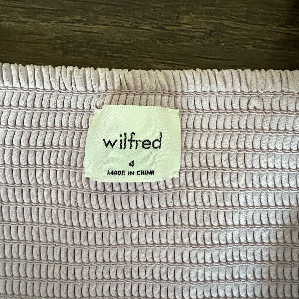 Wilfred Long Sleeve Dress